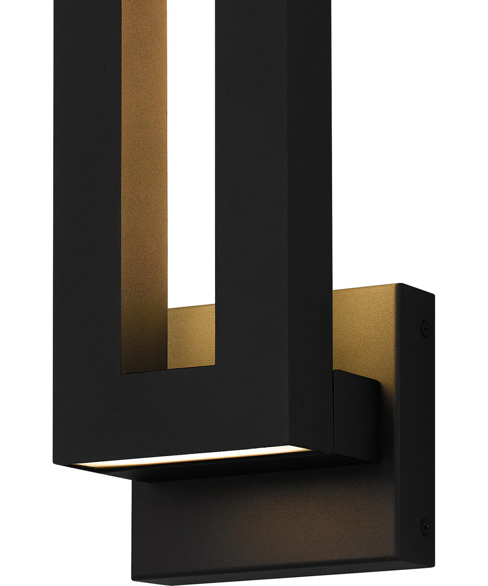 Pompeii Medium Outdoor Wall Light  Coastal Armour Aluminum Earth Black - Image 5