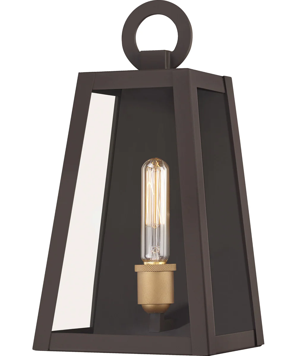 Poplar Point Medium 1-light Outdoor Wall Light Coastal Armour Aluminum Old Bronze - Image 2