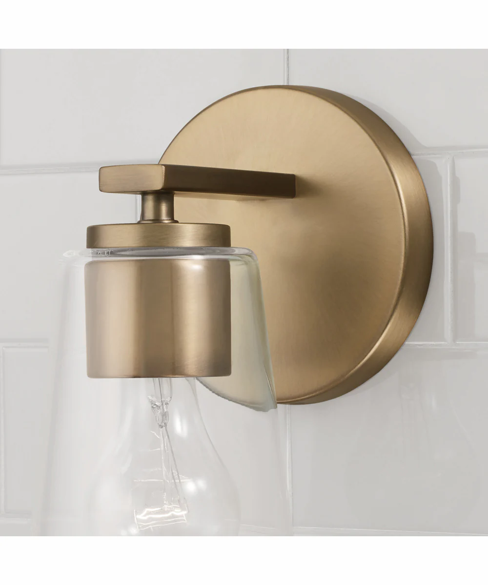 Portman 1-Light Sconce Aged Brass - Image 3