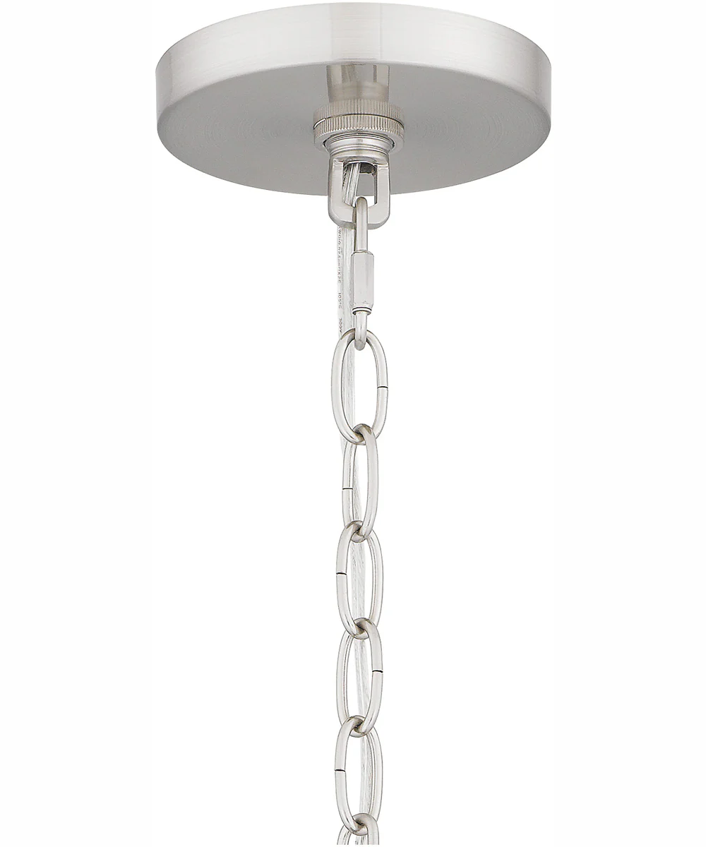 Prescott 3-light Chandelier Brushed Nickel - Image 7