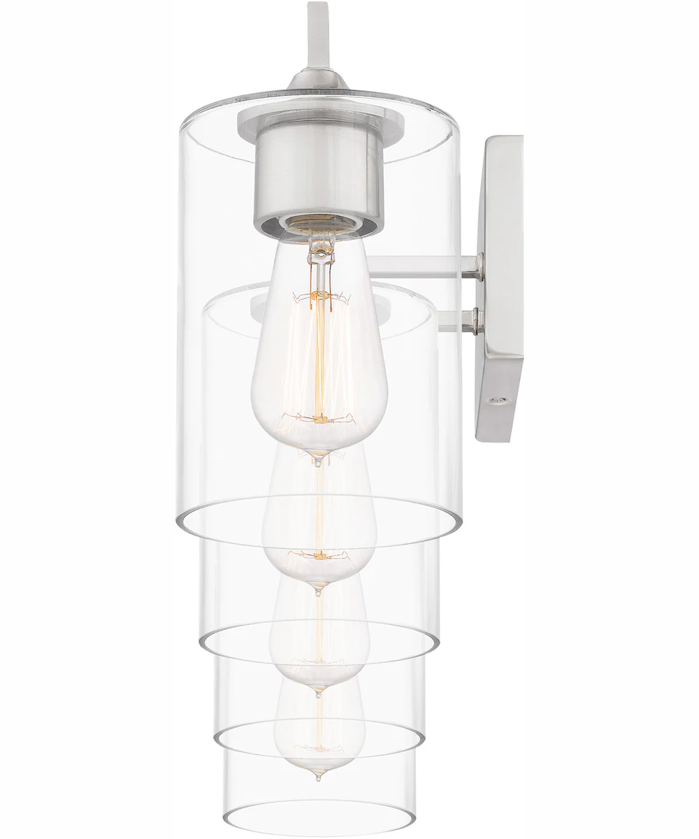 Prescott Extra Large 4-light Bath Light Brushed Nickel - Image 5