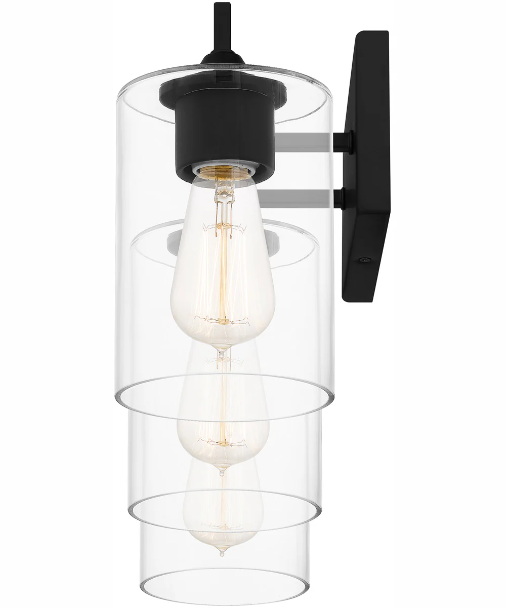 Prescott Large 3-light Bath Light Matte Black - Image 5