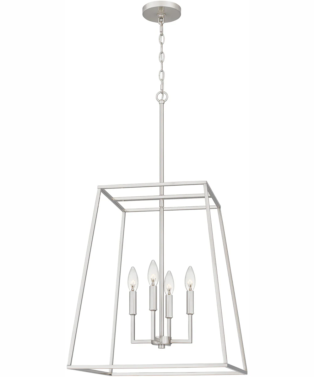 Prescott Large 4-light Pendant Brushed Nickel - Image 2