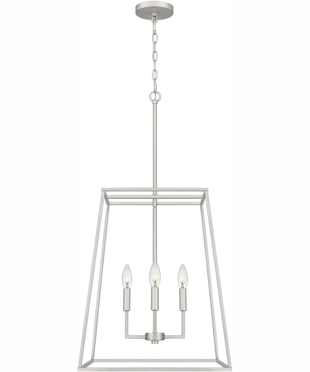 Prescott Large 4-light Pendant Brushed Nickel - Image 4