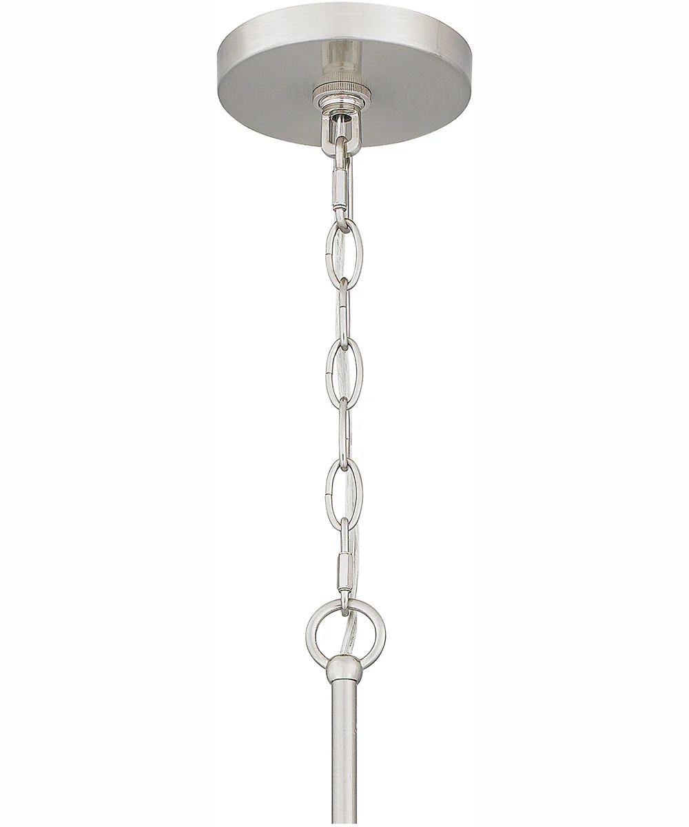 Prescott Large 4-light Pendant Brushed Nickel - Image 7