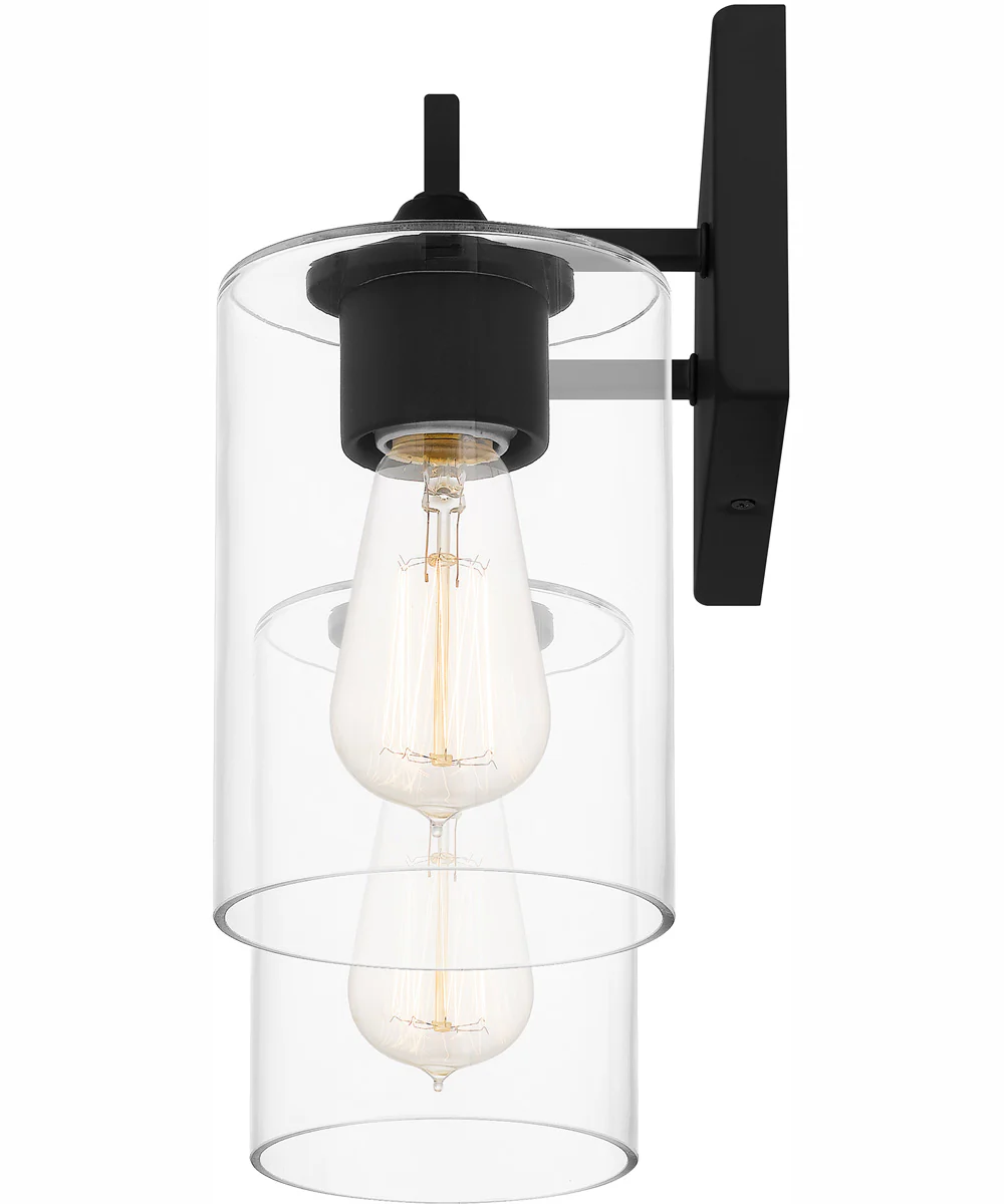 Prescott Medium 2-light Bath Light Matte Black - Image 5