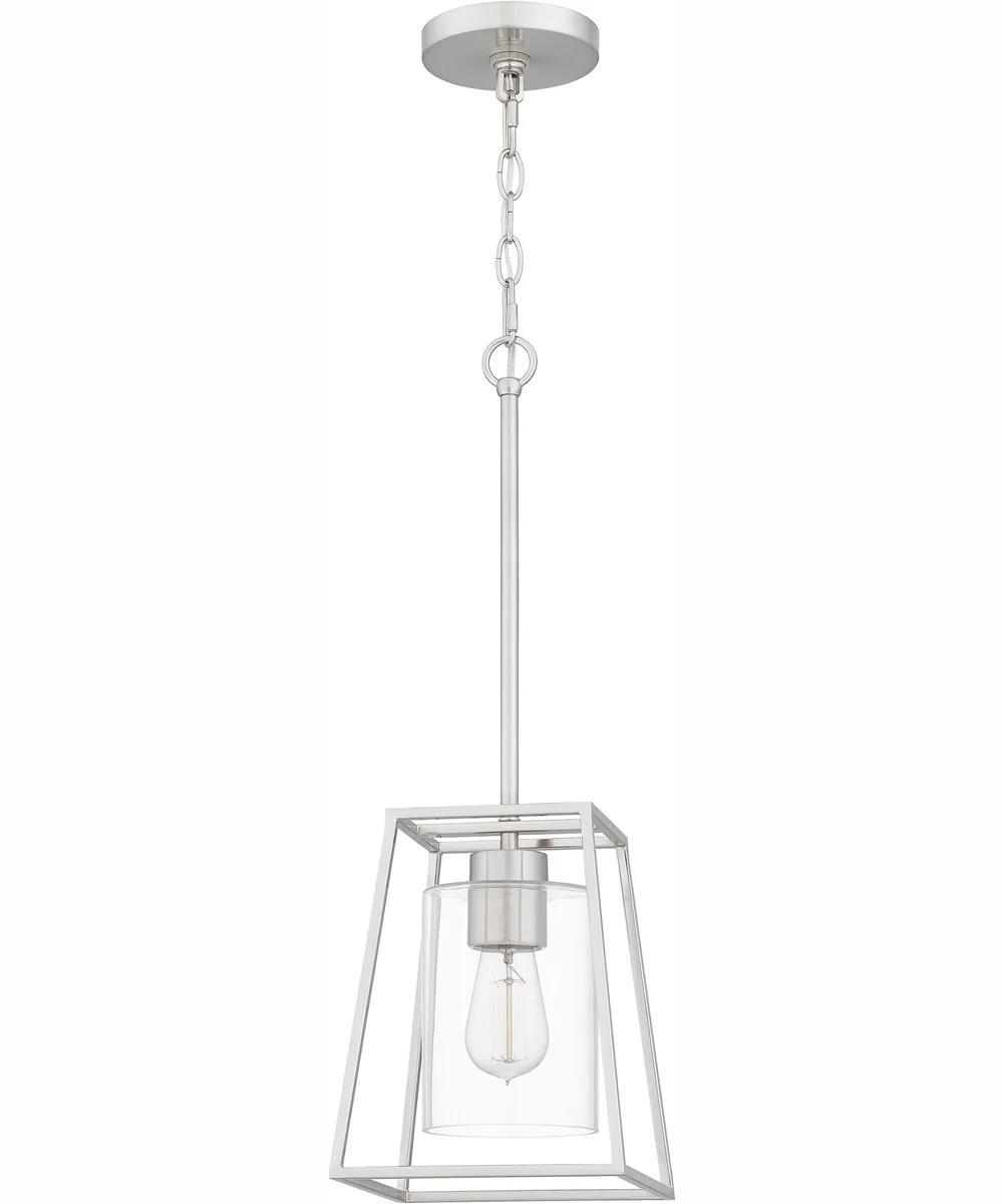 Prescott Small 1-light Mini Pendant Brushed Nickel - Image 3