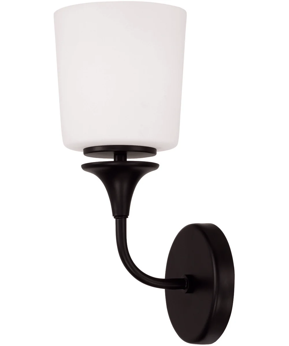 Presley 1-Light Sconce Matte Black