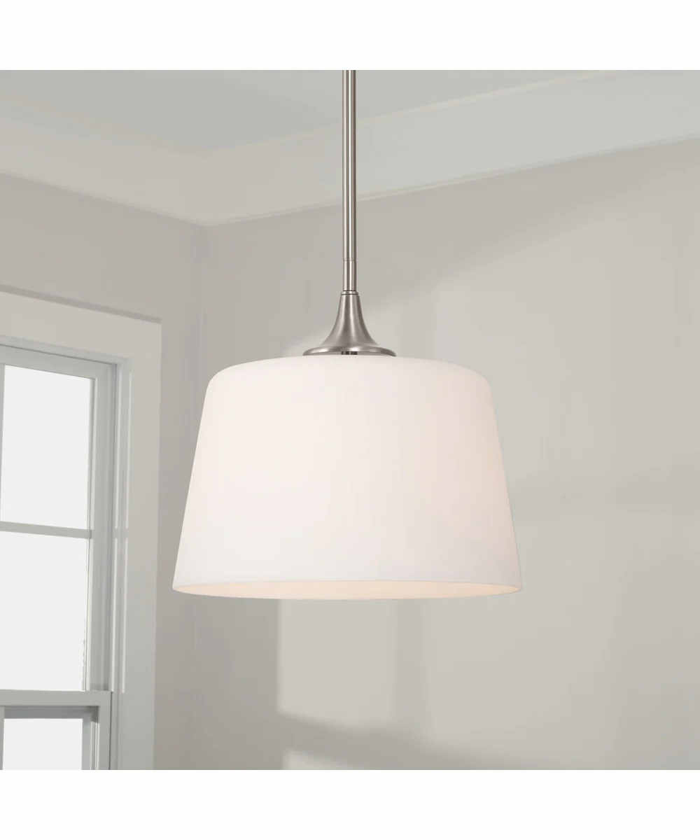 Presley 1-Light Semi-Flush Brushed Nickel - Image 2