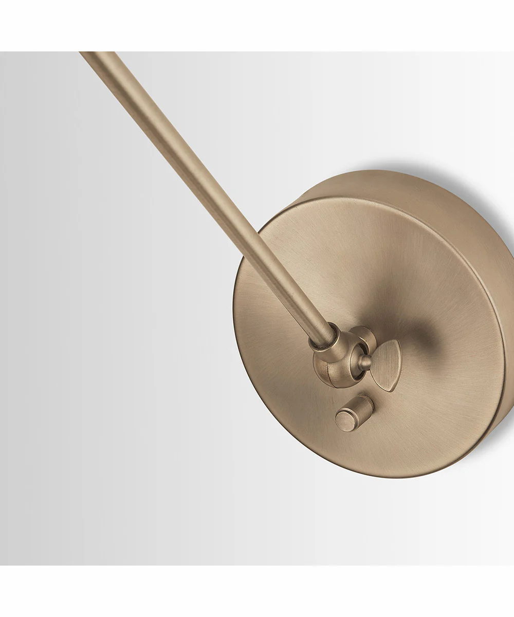 Profile 1-Light Plug In Sconce Aged Brass, 5"W - Image 4