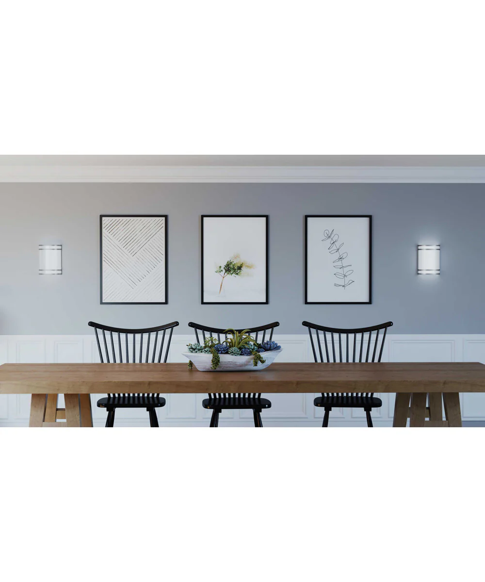 1-Light LED Wall Sconce Brushed Nickel - Image 2