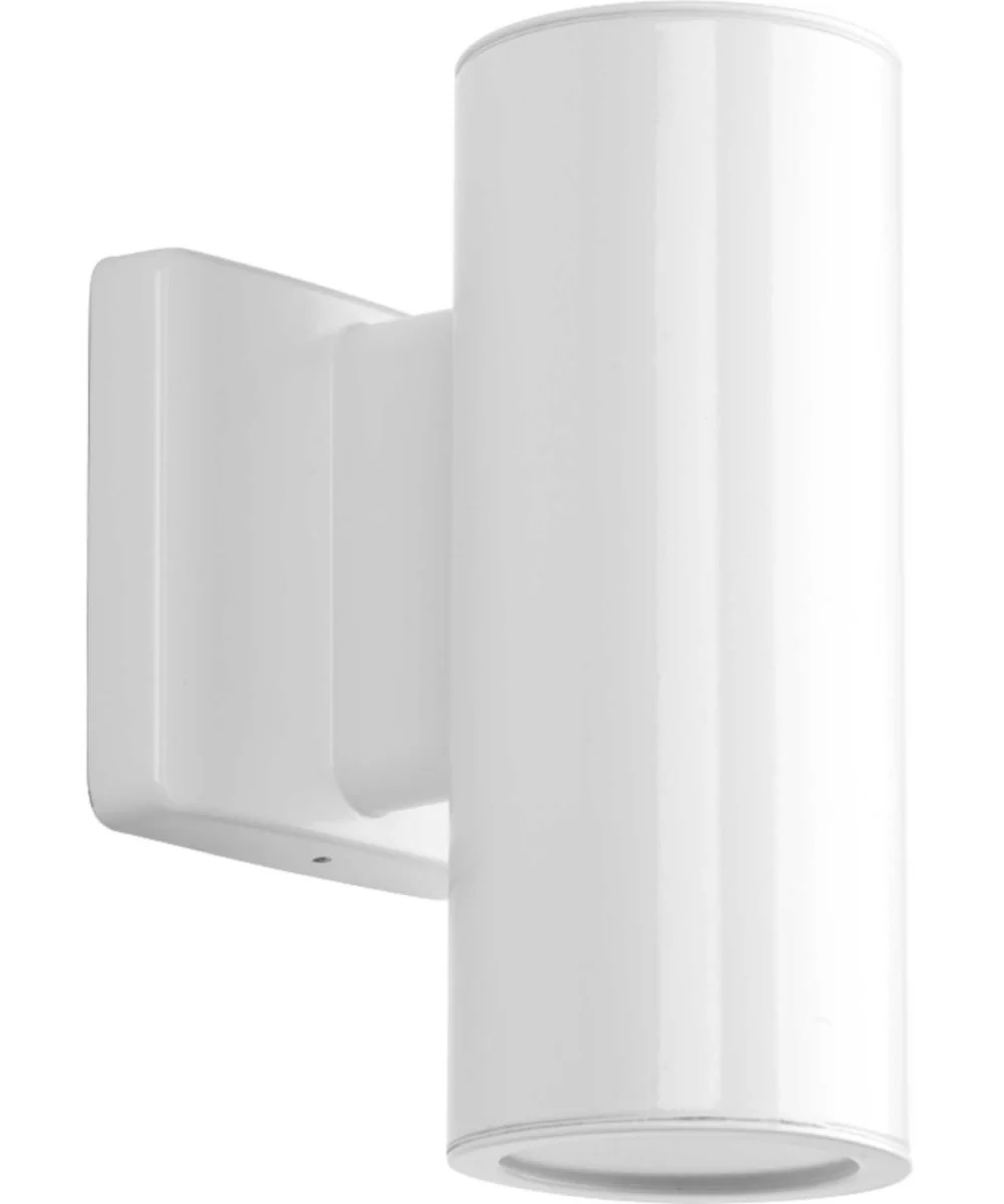 3" Wall Mount Up/ Down Cylinder White