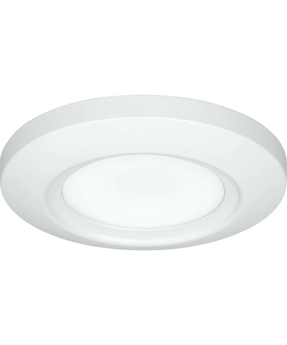 5-1/2" Emblem Surface Mount LED in White Satin White