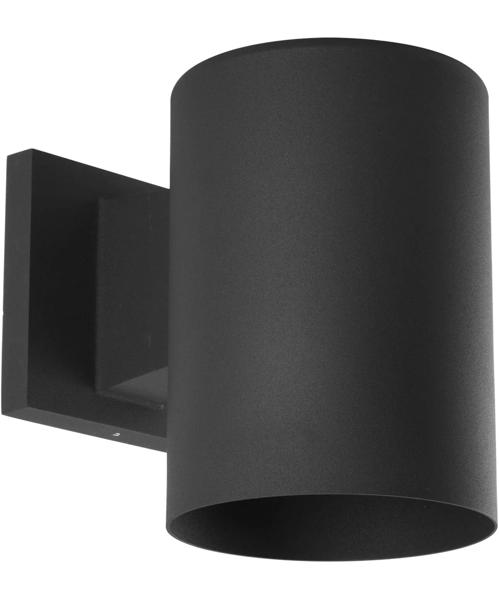 5" LED Outdoor Wall Cylinder Black