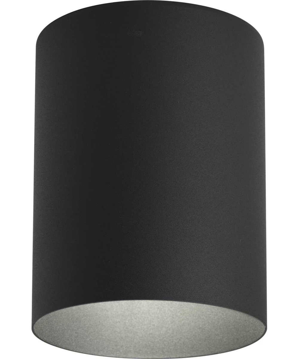 5" Outdoor Ceiling Mount Cylinder Black - Image 4