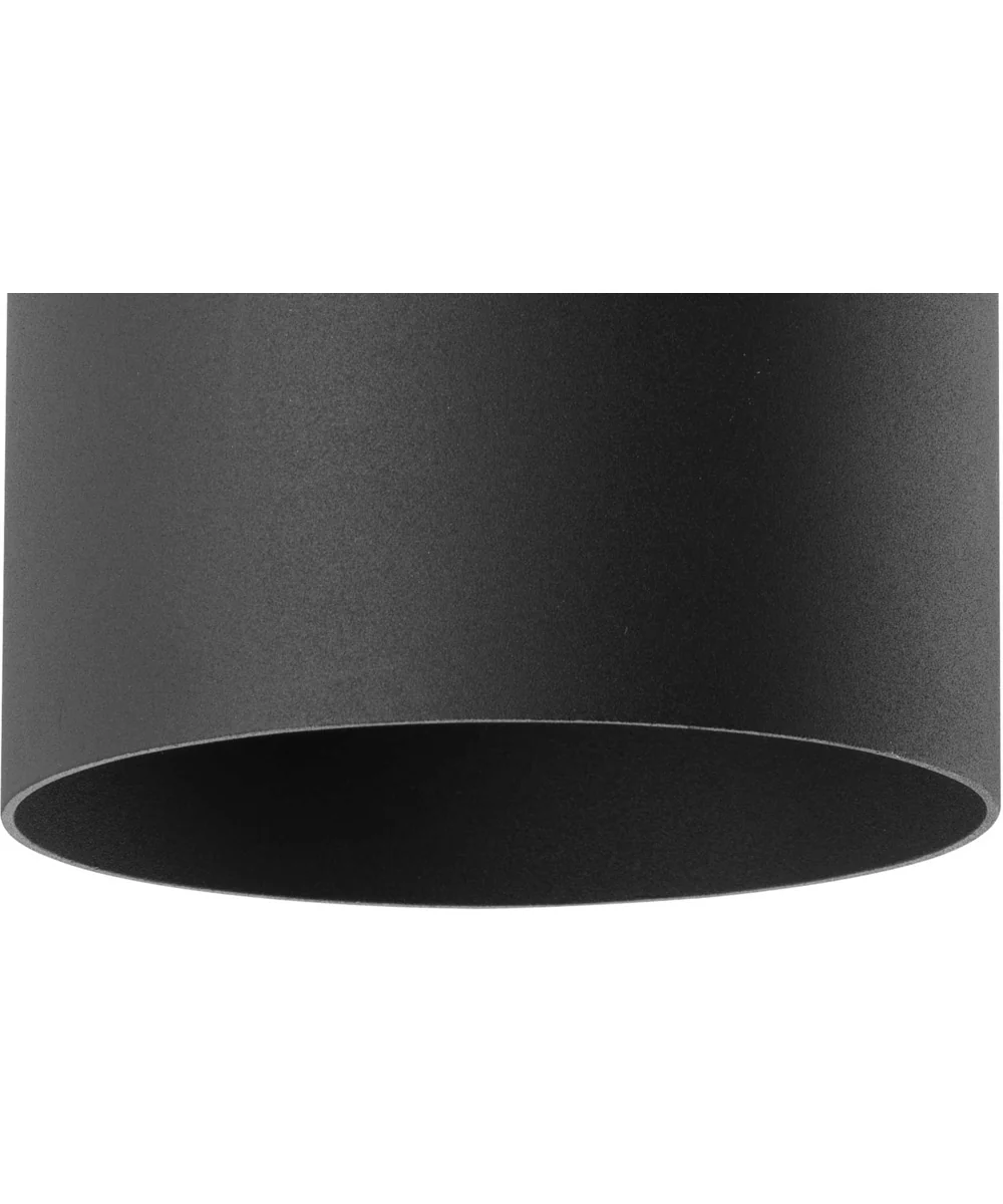 5" Outdoor Wall Cylinder Black - Image 6