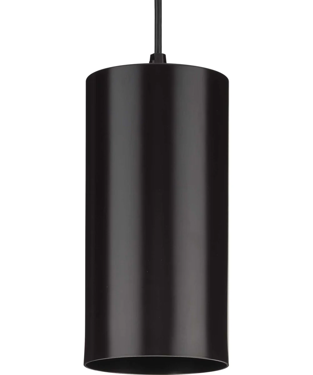 6" Outdoor Aluminum Cylinder Cord-Mount Hanging Light Antique Bronze