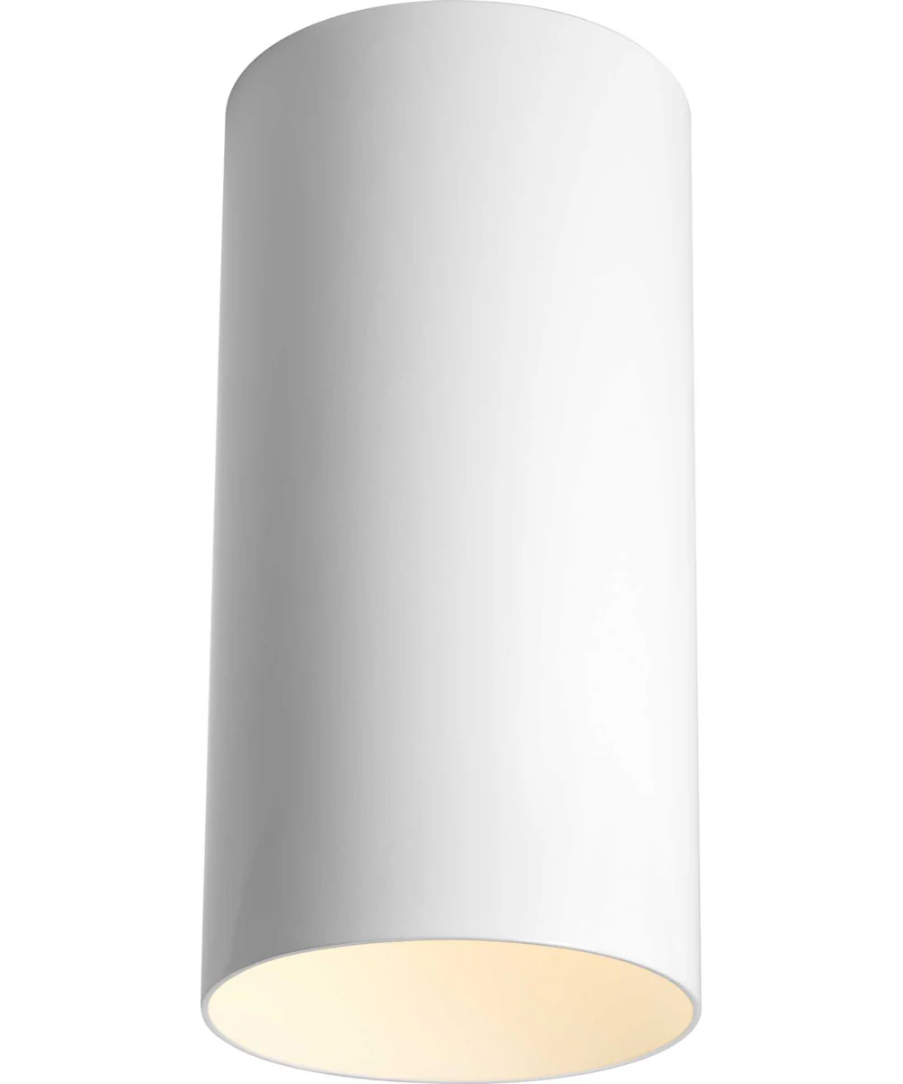 6" Outdoor Ceiling Mount Cylinder White - Image 3