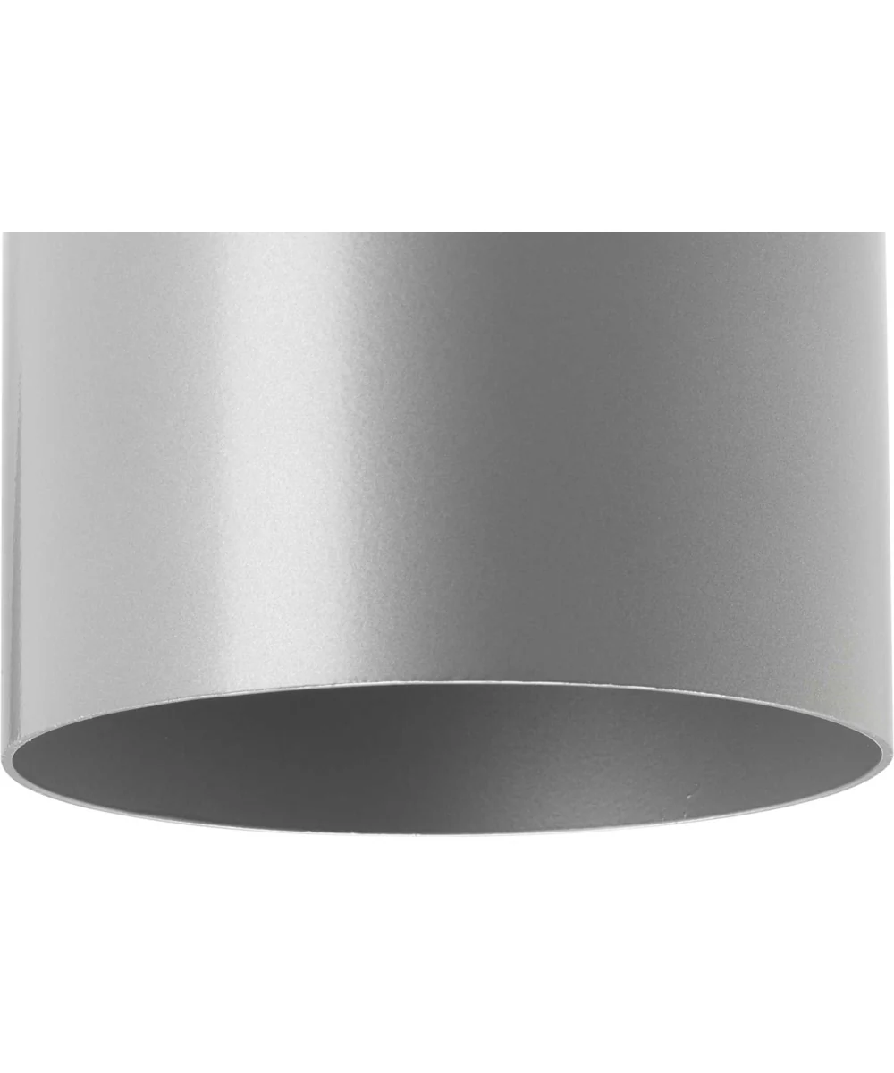 6" Outdoor Wall Cylinder Metallic Gray - Image 3