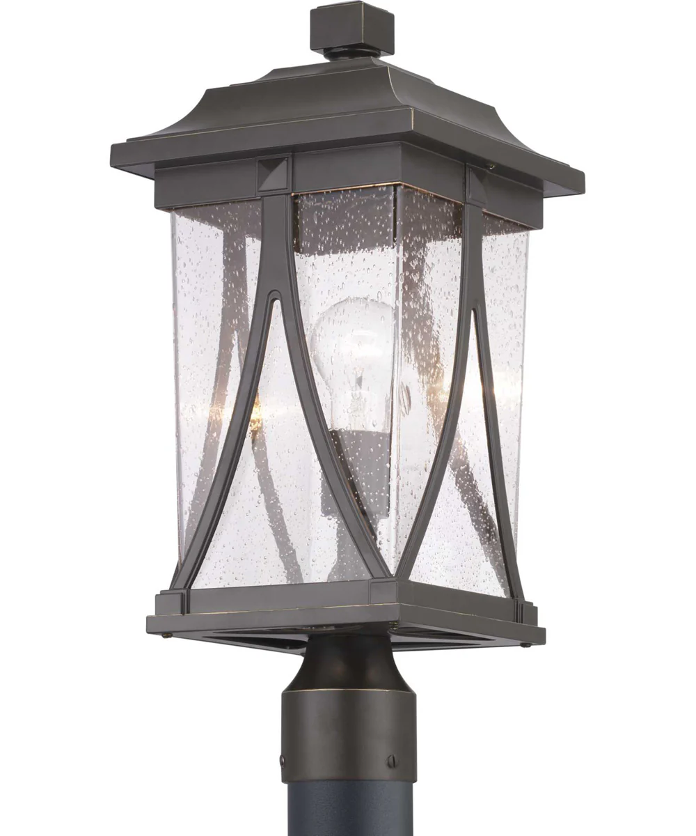 Abbott 1-Light Post Lantern Antique Bronze - Image 4