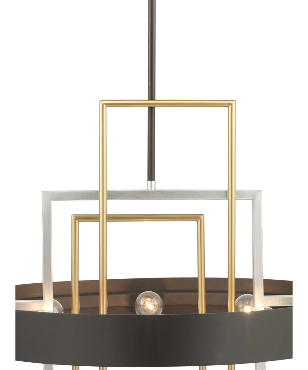 Adagio 6-Light Pendant Matte Black - Image 11