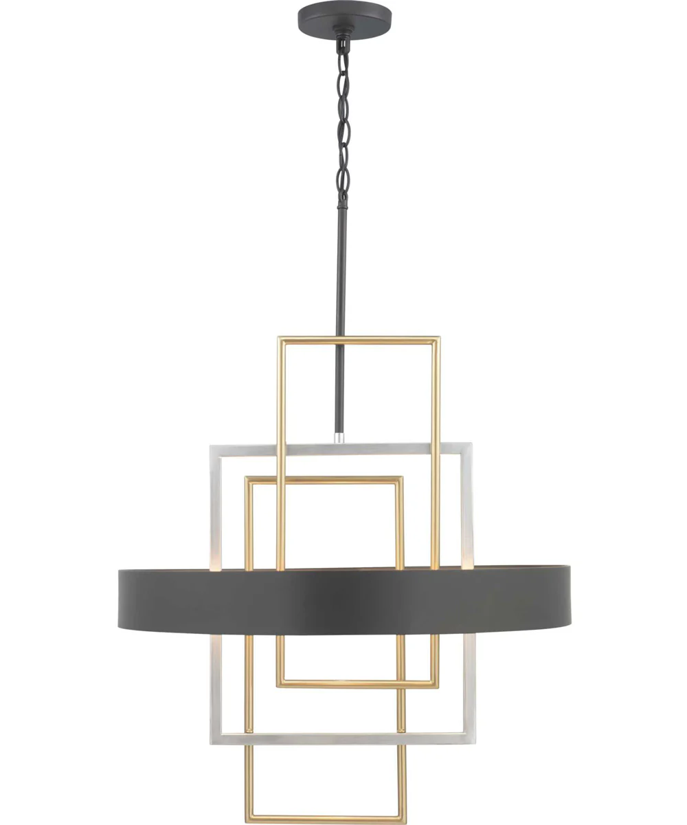Adagio 6-Light Pendant Matte Black - Image 6