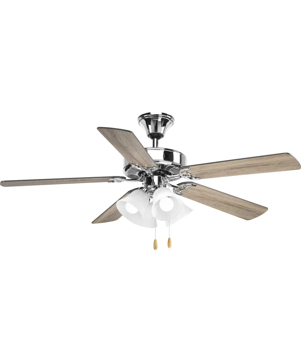AirPro 4-Light Ceiling Fan Light Polished Chrome - Image 2