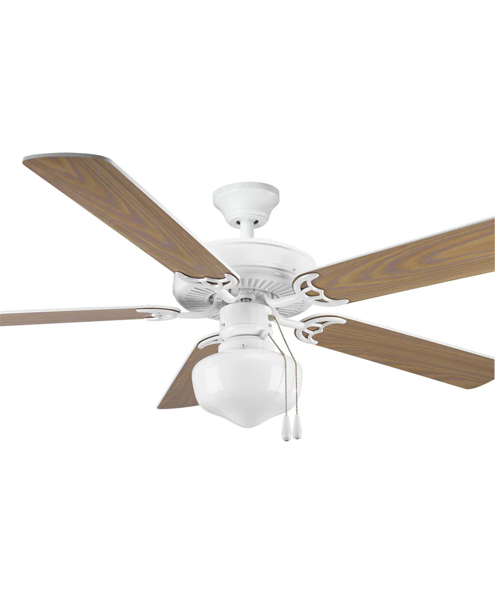 AirPro 52" 5-Blade Ceiling Fan White - Image 2