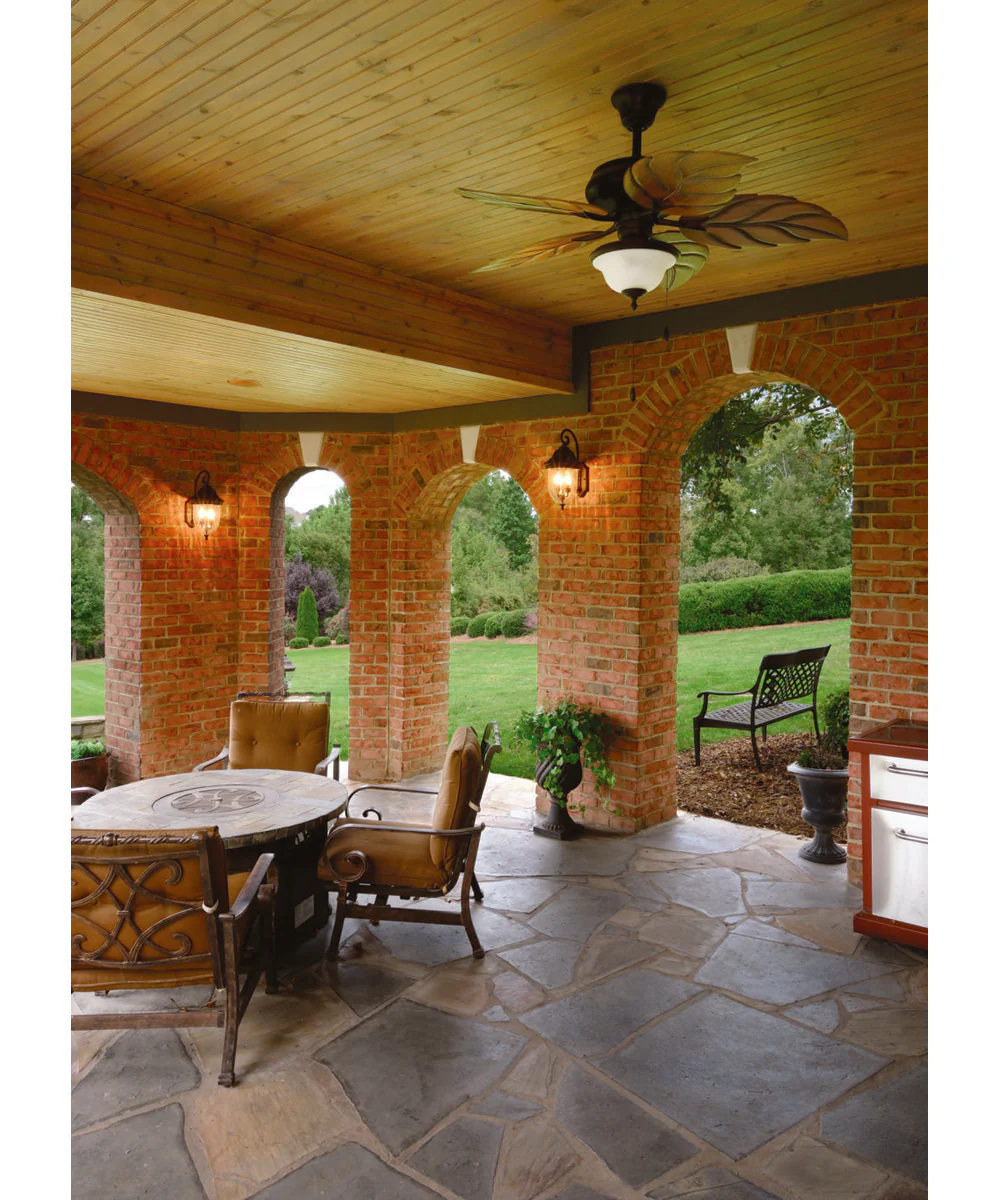 AirPro 52" 5-Blade Indoor/Outdoor Ceiling Fan Antique Bronze - Image 3