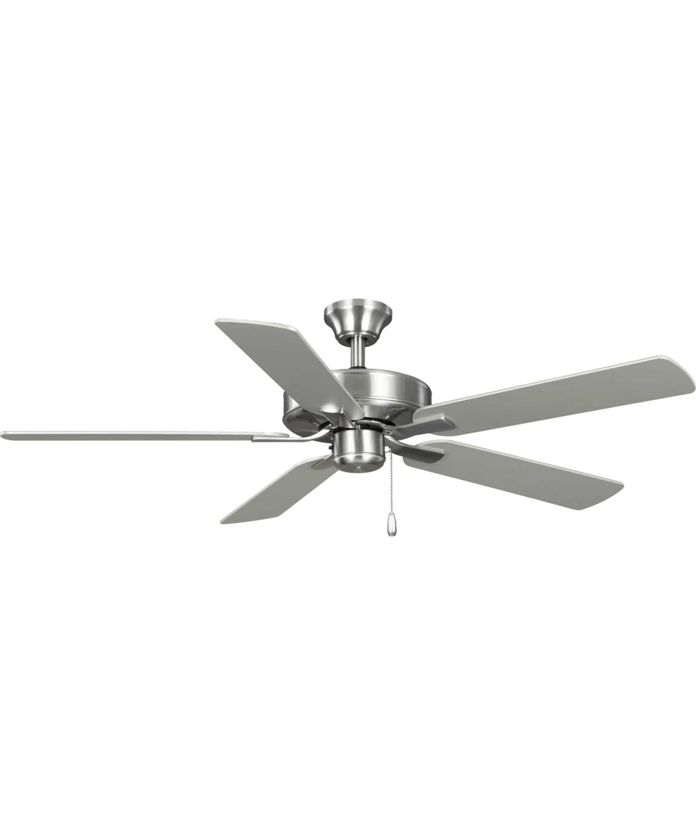 AirPro 52 in. 5-Blade Transitional Ceiling Fan Brushed Nickel - Image 3