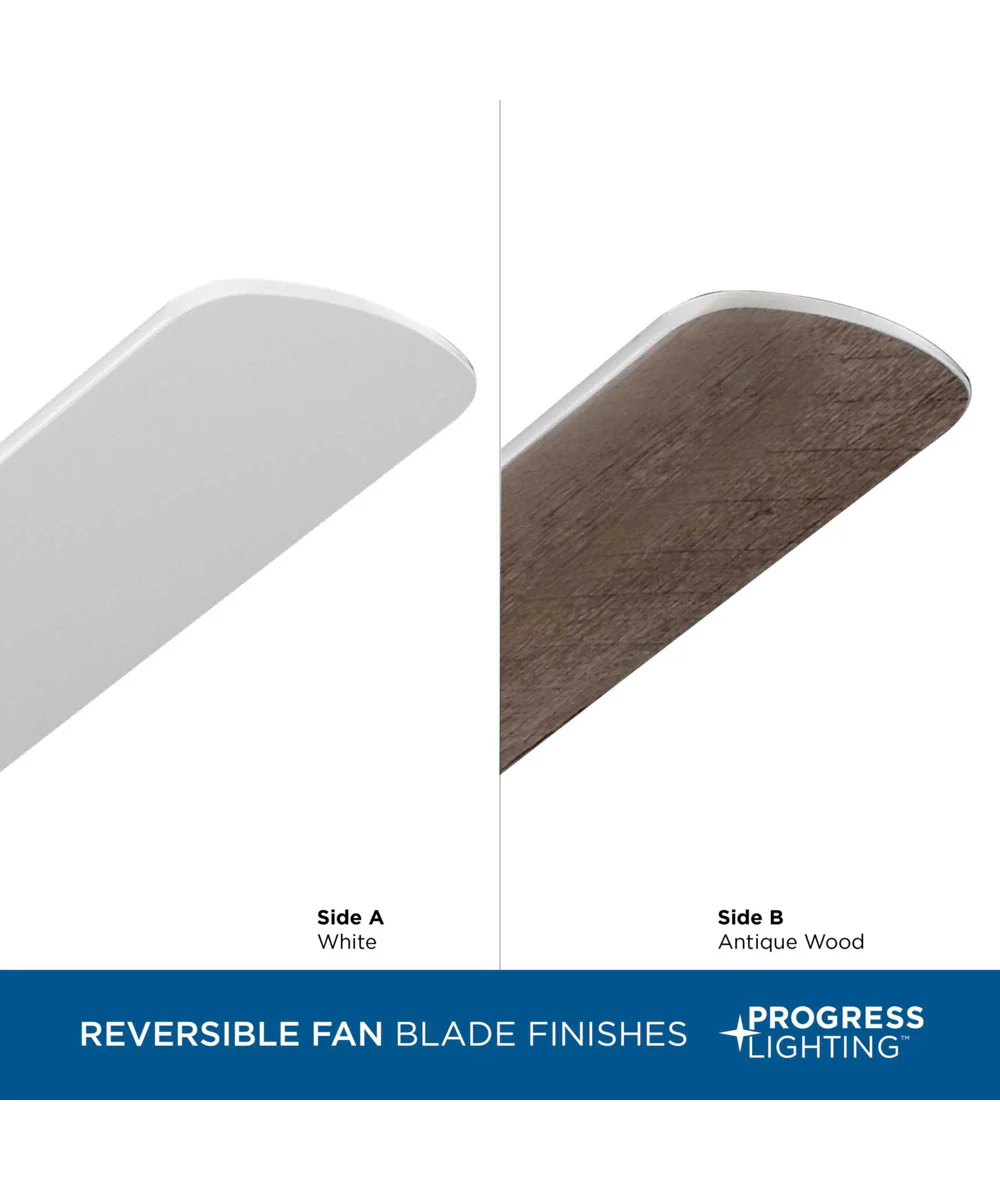 AirPro 52 in. 5-Blade Transitional Ceiling Fan with Light White - Image 5