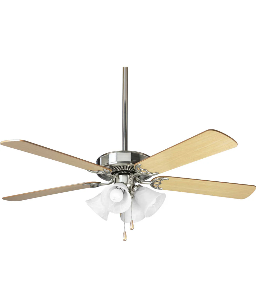 AirPro Builder 52" 5-Blade Ceiling Fan Brushed Nickel - Image 3