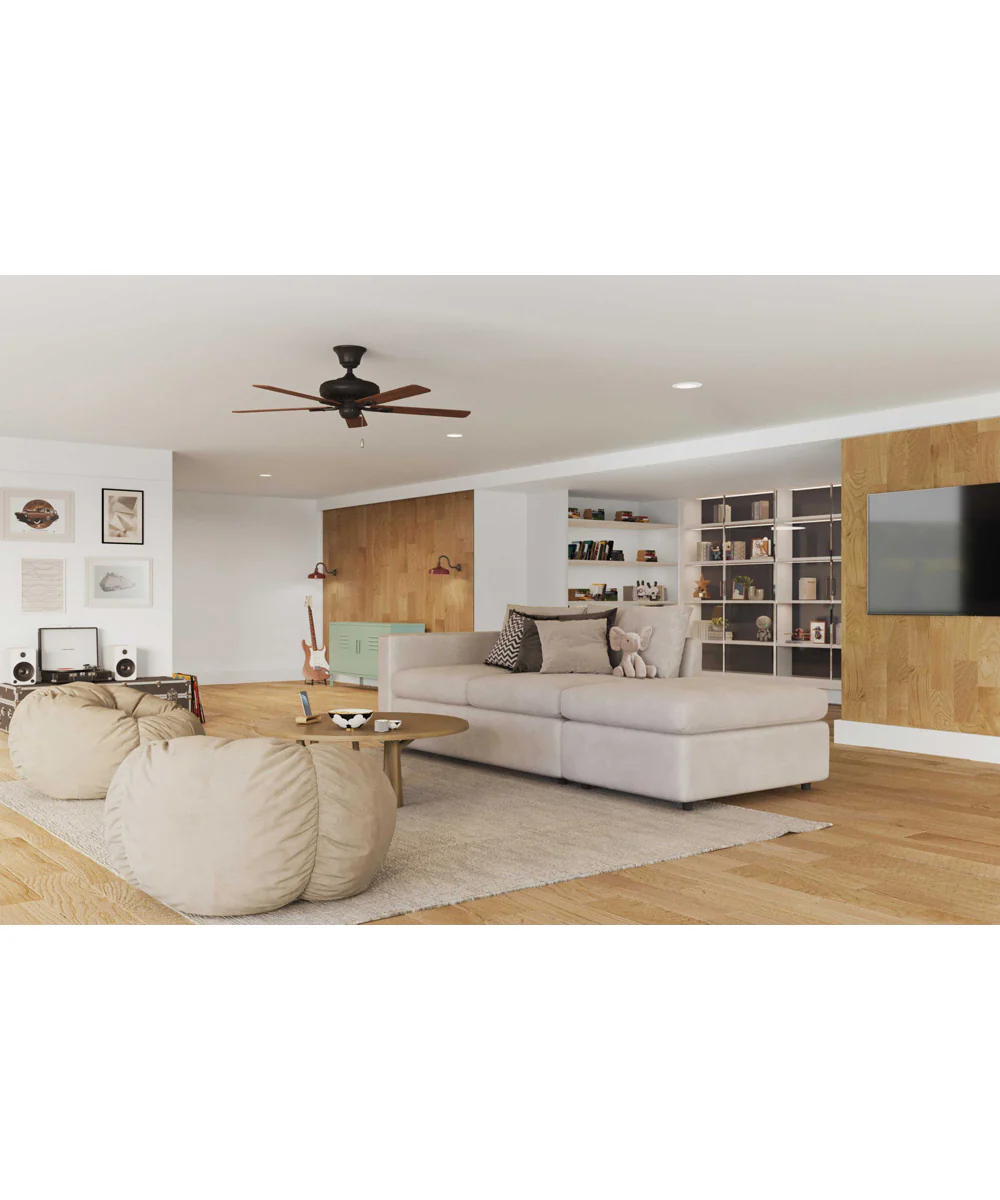 AirPro Signature 52" 5-Blade Ceiling Fan Forged Black - Image 2