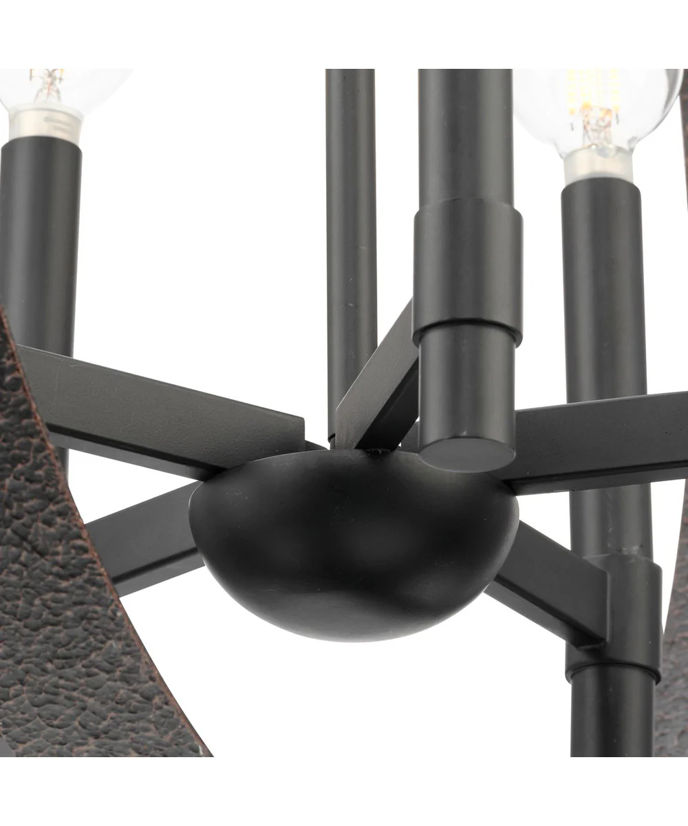 Allegheny 5-Light Pendant Matte Black - Image 13