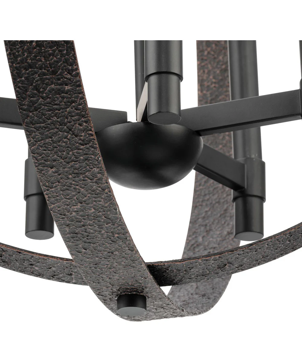 Allegheny 6-Light Pendant Matte Black - Image 10