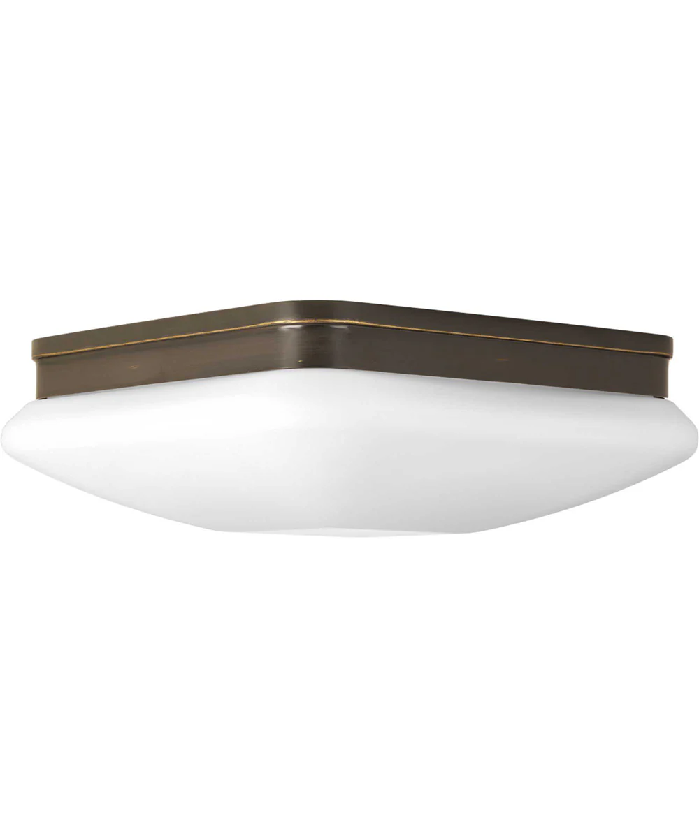 Appeal 2-Light 11" Flush Mount Antique Bronze - Image 2