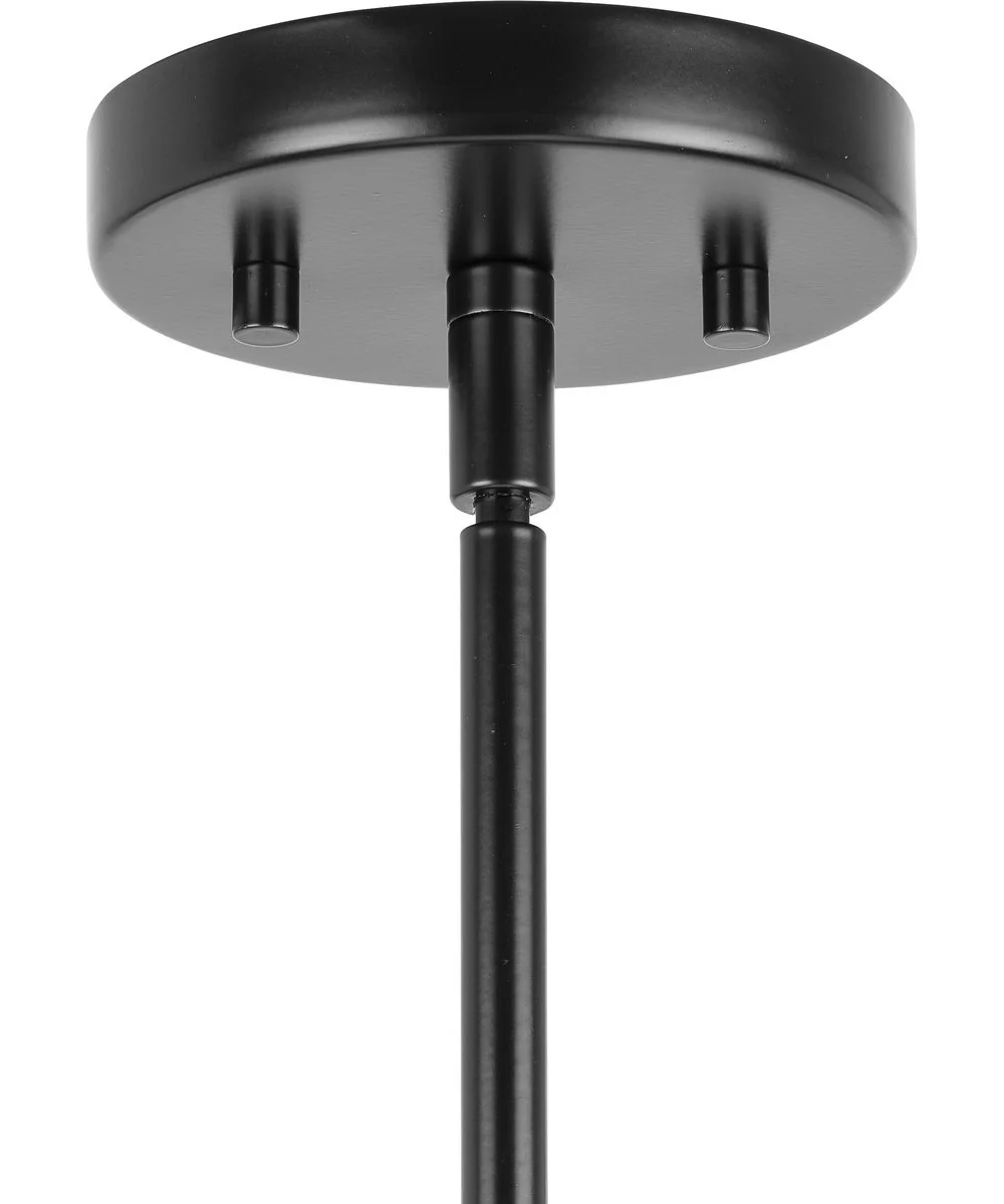 Arya 8-Light Linear Chandelier Matte Black - Image 9