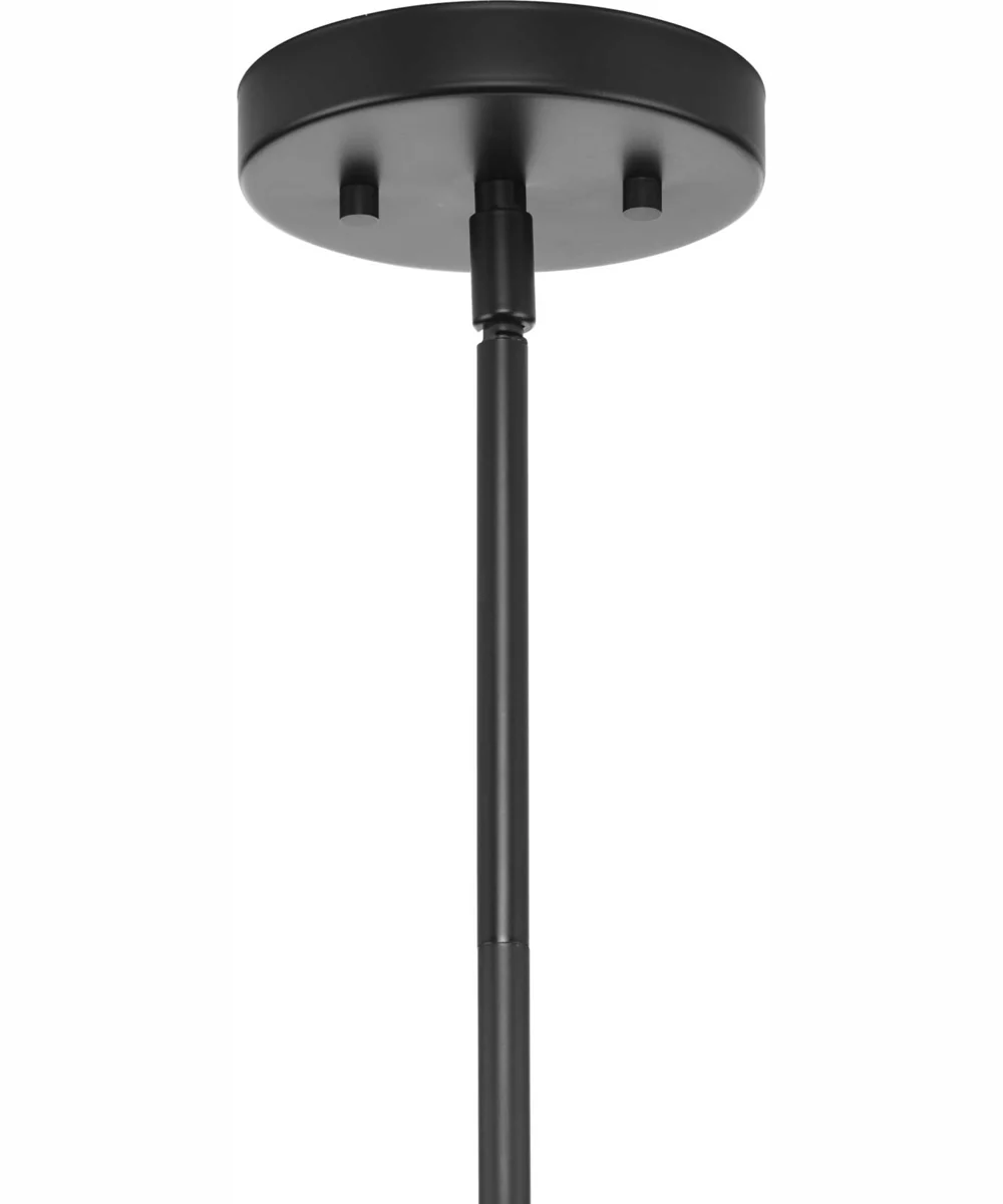 Atwell 5-Light Mid-Century Modern Chandelier Matte Black - Image 4