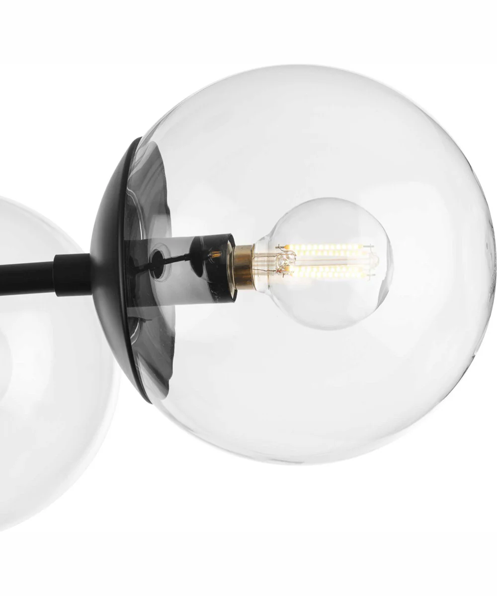 Atwell 5-Light Mid-Century Modern Chandelier Matte Black - Image 7