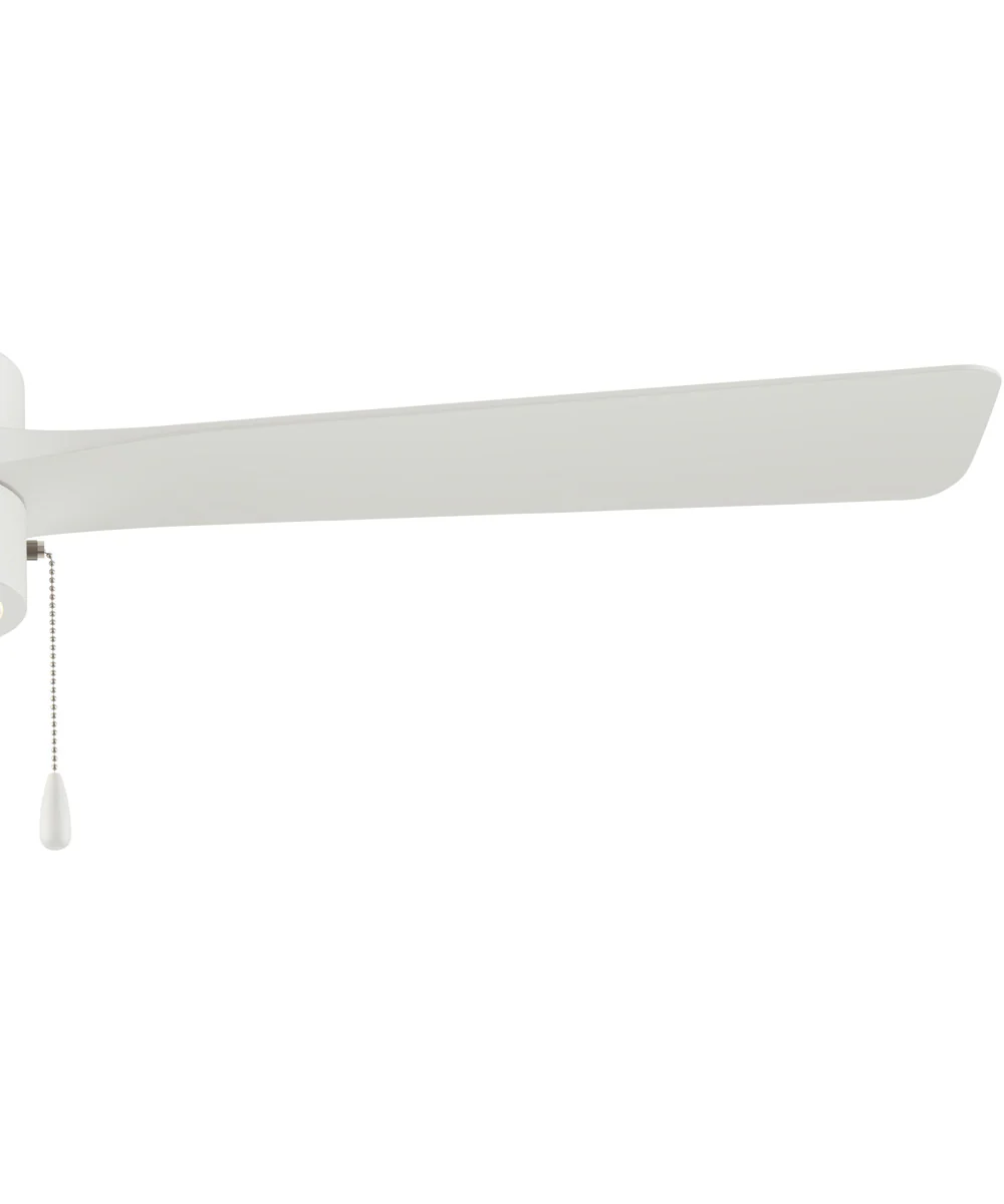 Axion I 52 in. 3-Blade Modern LED Ceiling Fan Matte White - Image 5