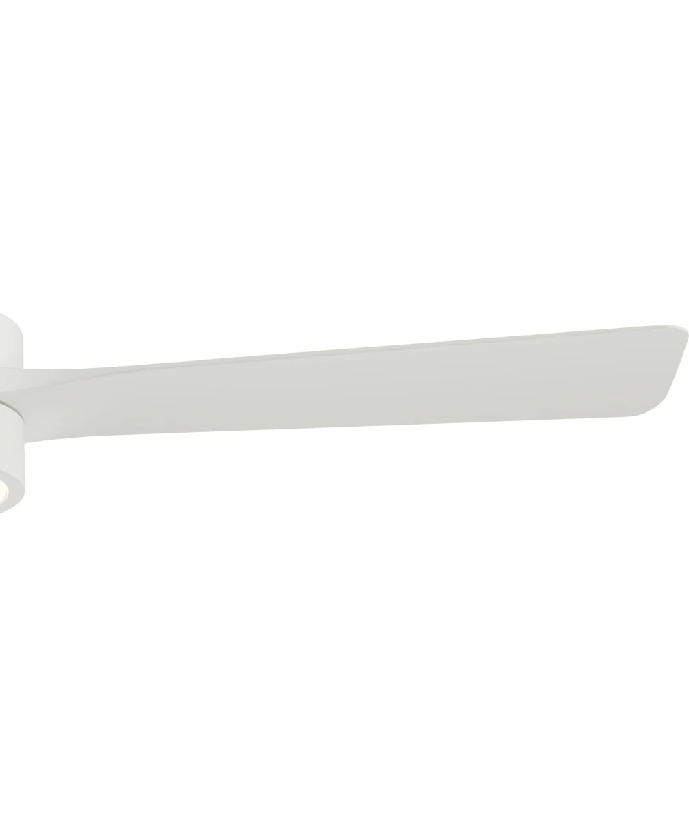 Axion II 52 in. 3-Blade Modern LED Ceiling Fan Matte White - Image 5