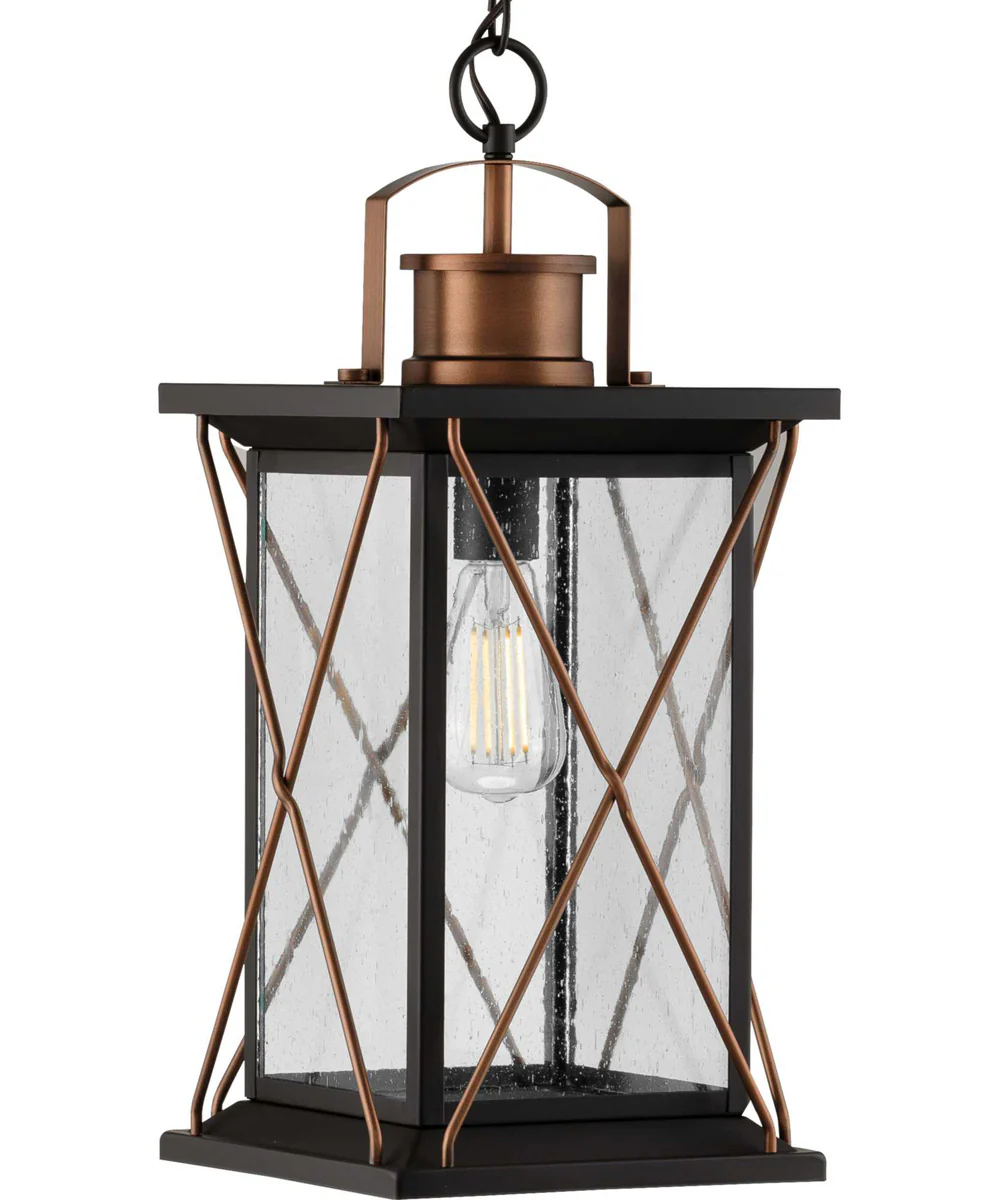 Barlowe 1-Light Hanging Lantern Antique Bronze