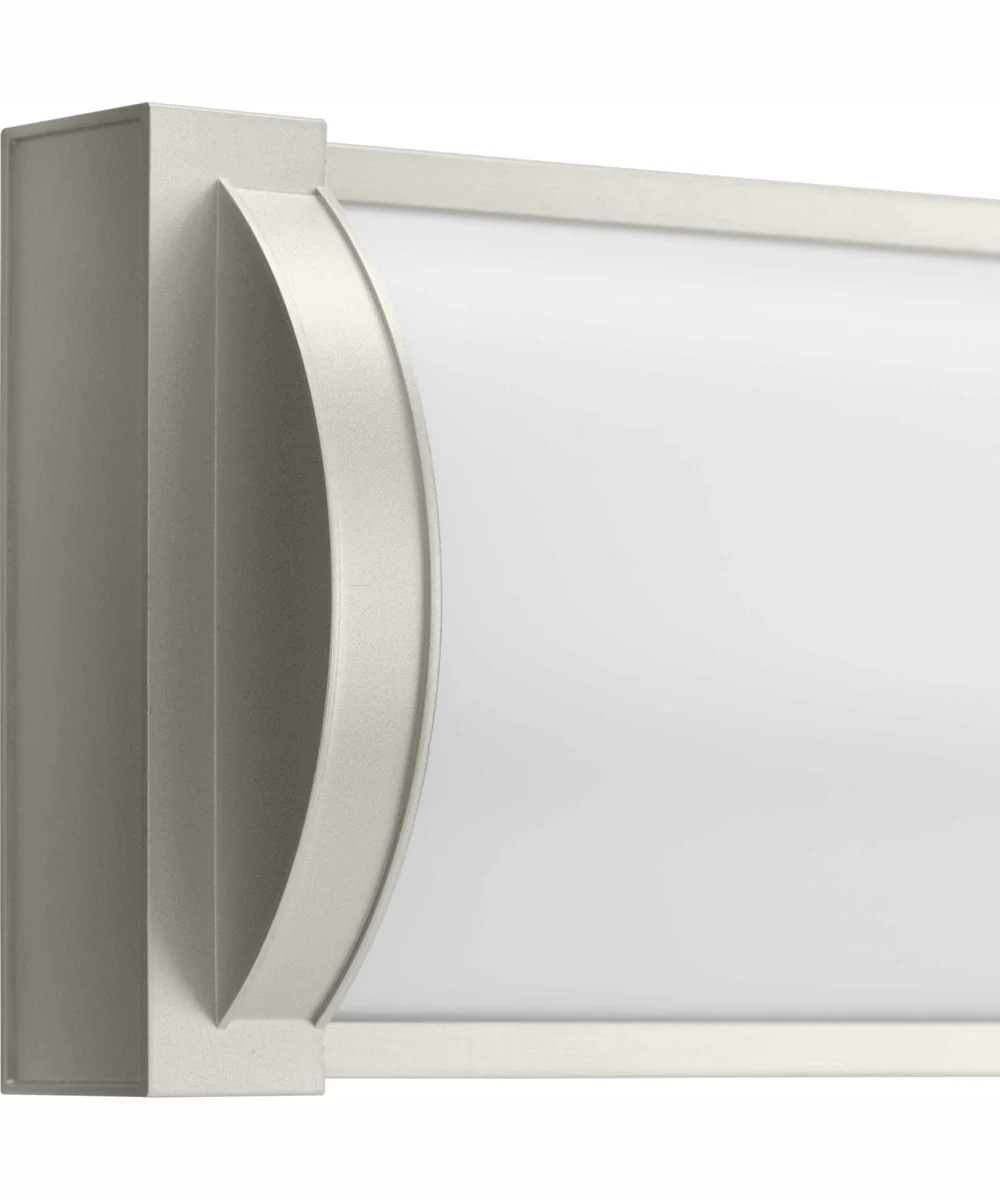 Barril 24 in. Medium Modern Integrated LED Linear Vanity Light Brushed Nickel - Image 9