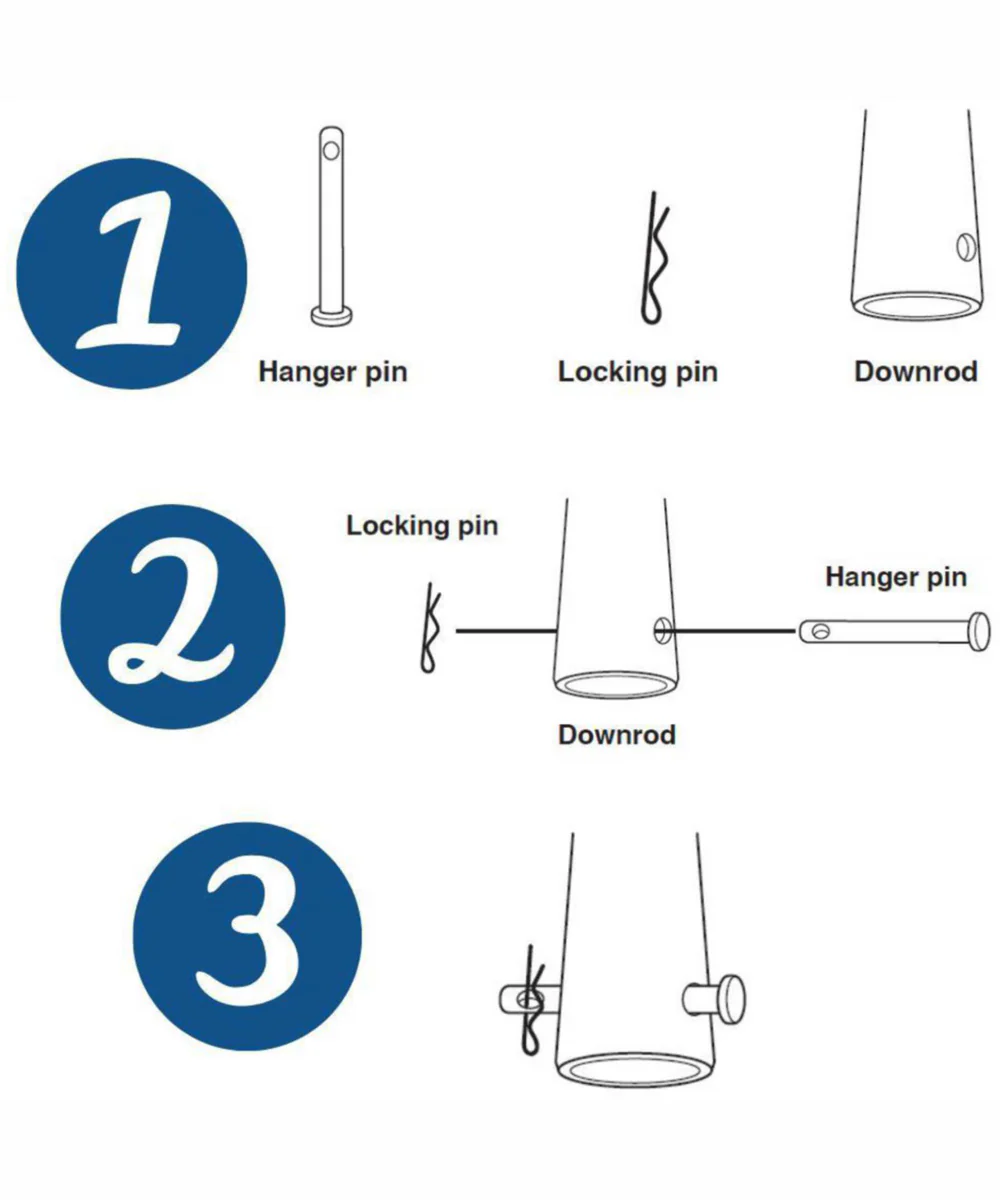 Bastrop 26" Indoor/Outdoor 3-Blade GraphiteTransitional Ceiling Fan with 3 Speed Remote Control Graphite - Image 5