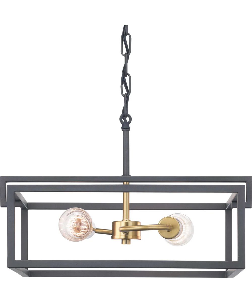 Blakely 2-Light Semi-Flush Convertible Graphite - Image 9
