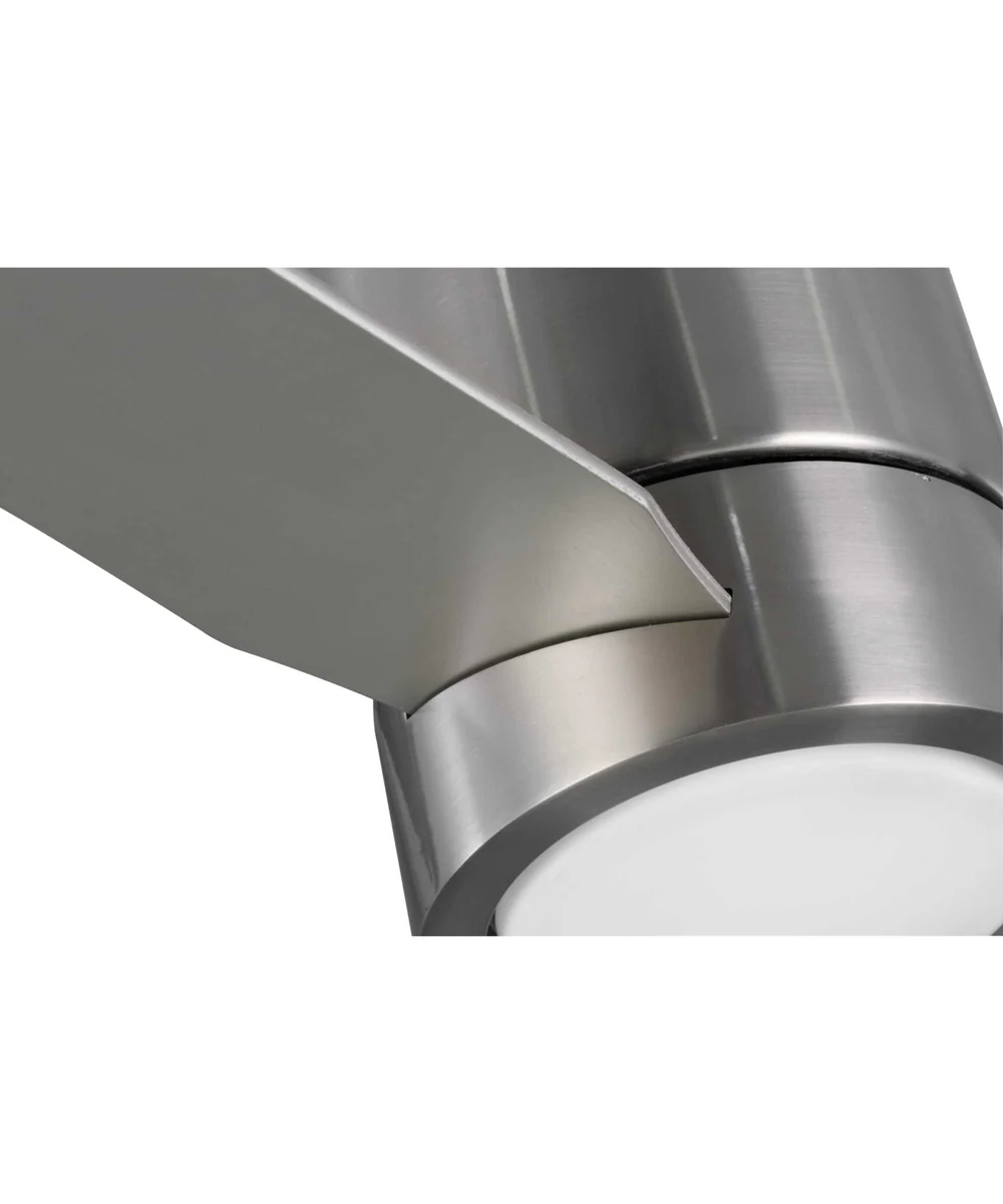 Braden 56" 3-Blade Indoor Hugger Ceiling Fan Brushed Nickel - Image 11