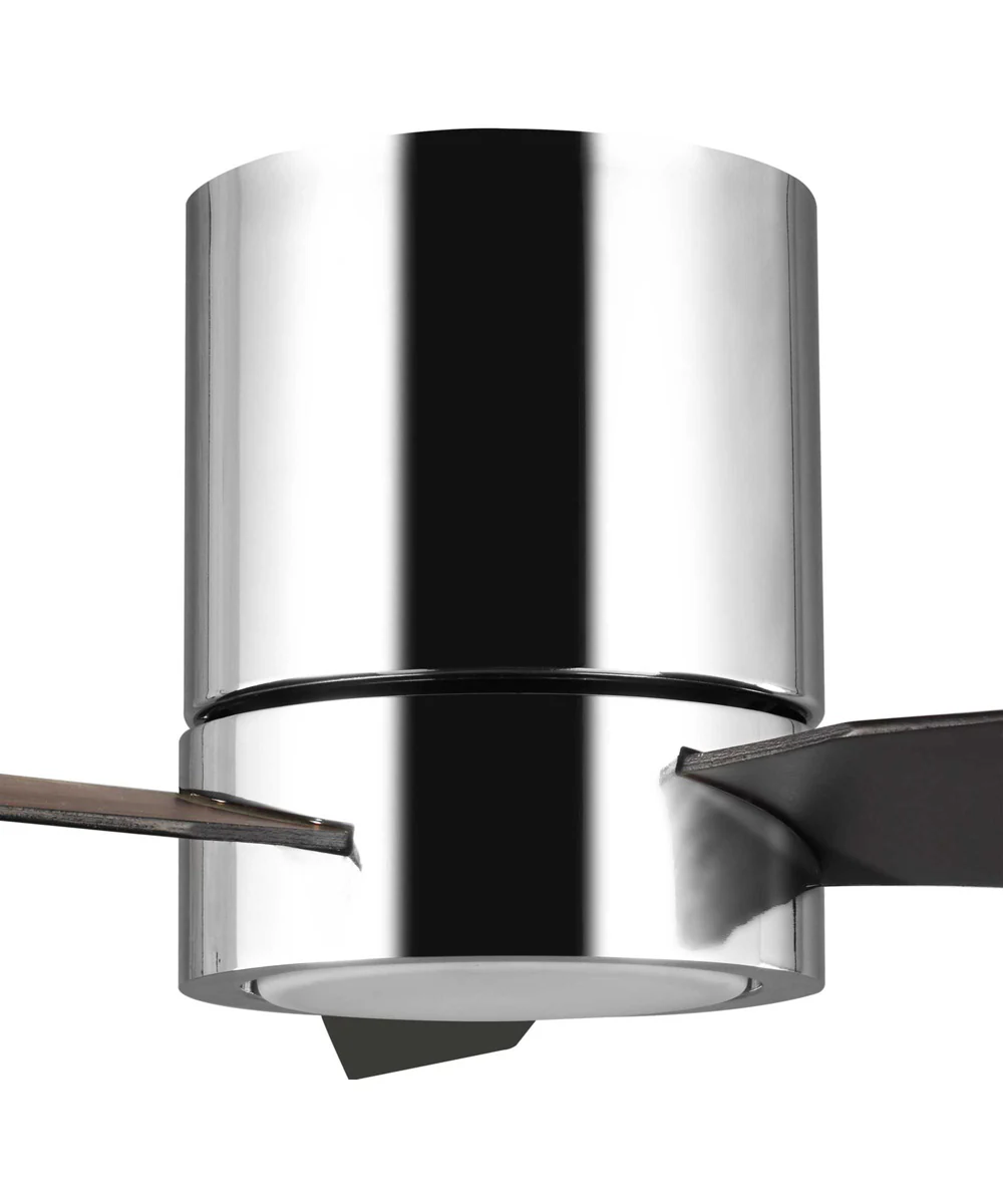 Braden 56" 3-Blade Indoor Hugger Ceiling Fan Polished Chrome - Image 6