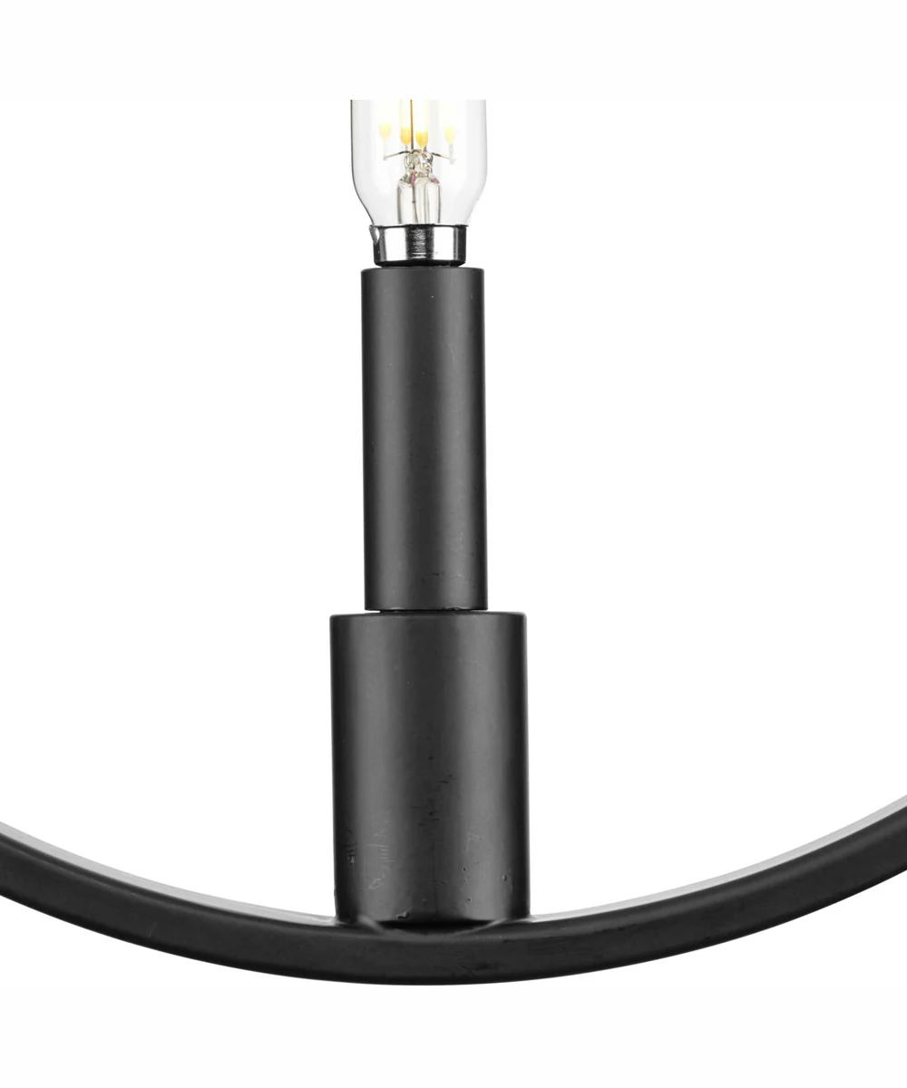 Breckenridge 1-Light Rustic Farmhouse Pendant Matte Black - Image 10