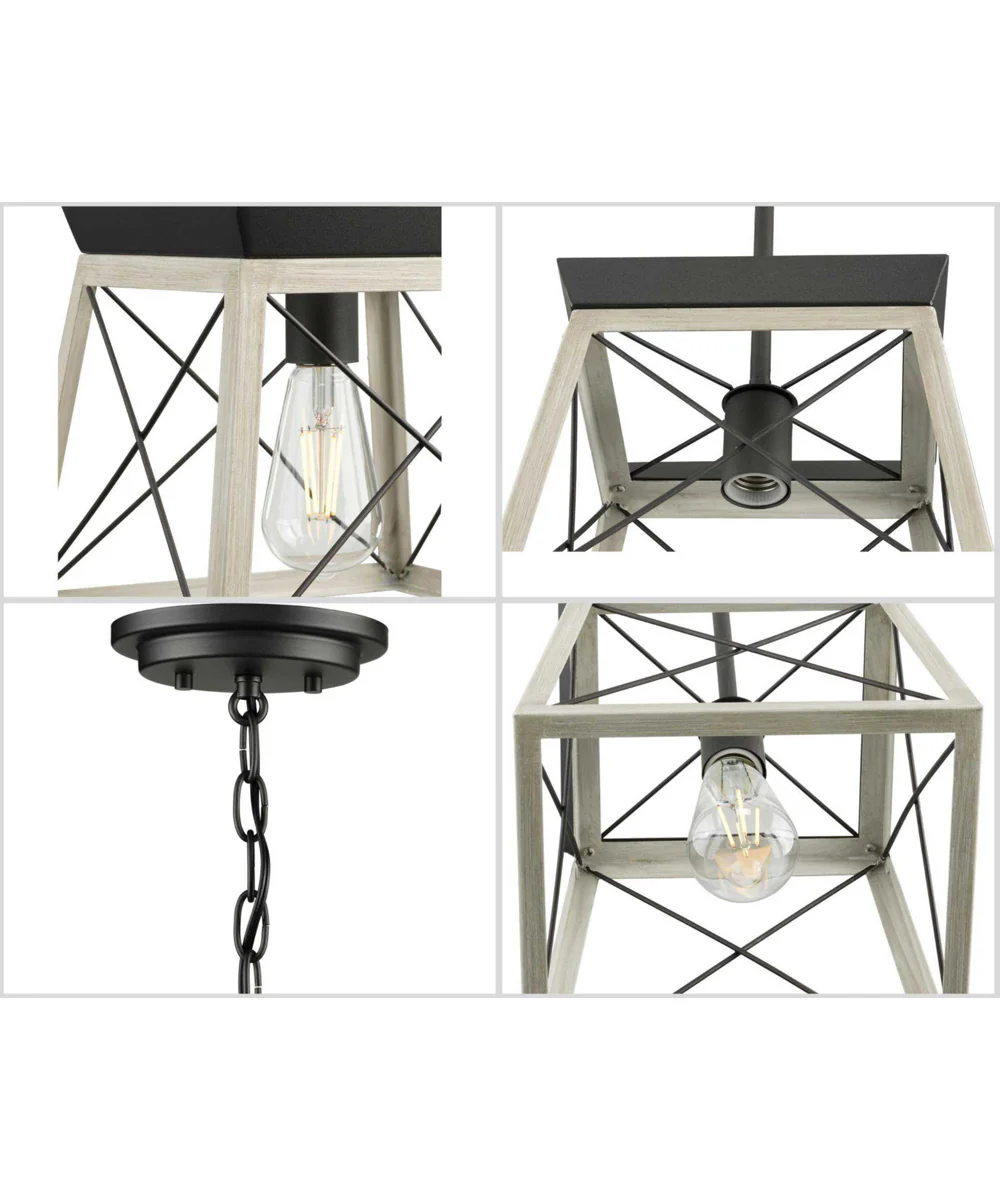 Briarwood 1-Light Coastal Mini-Pendant Light Graphite - Image 5