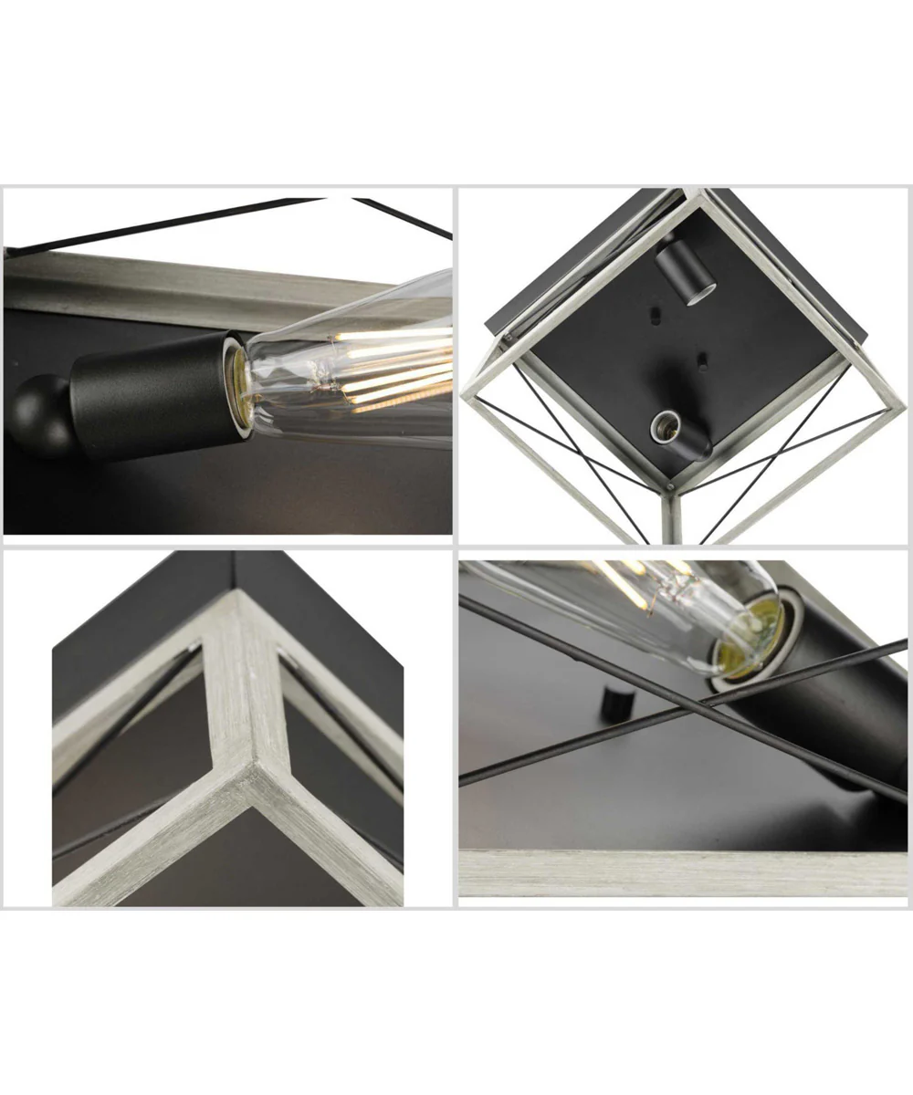 Briarwood 2-Light Flush Mount Graphite - Image 6
